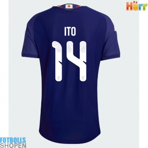 Billiga Japan Junya Ito #14 Hemmatröja VM 2026 Kortärmad